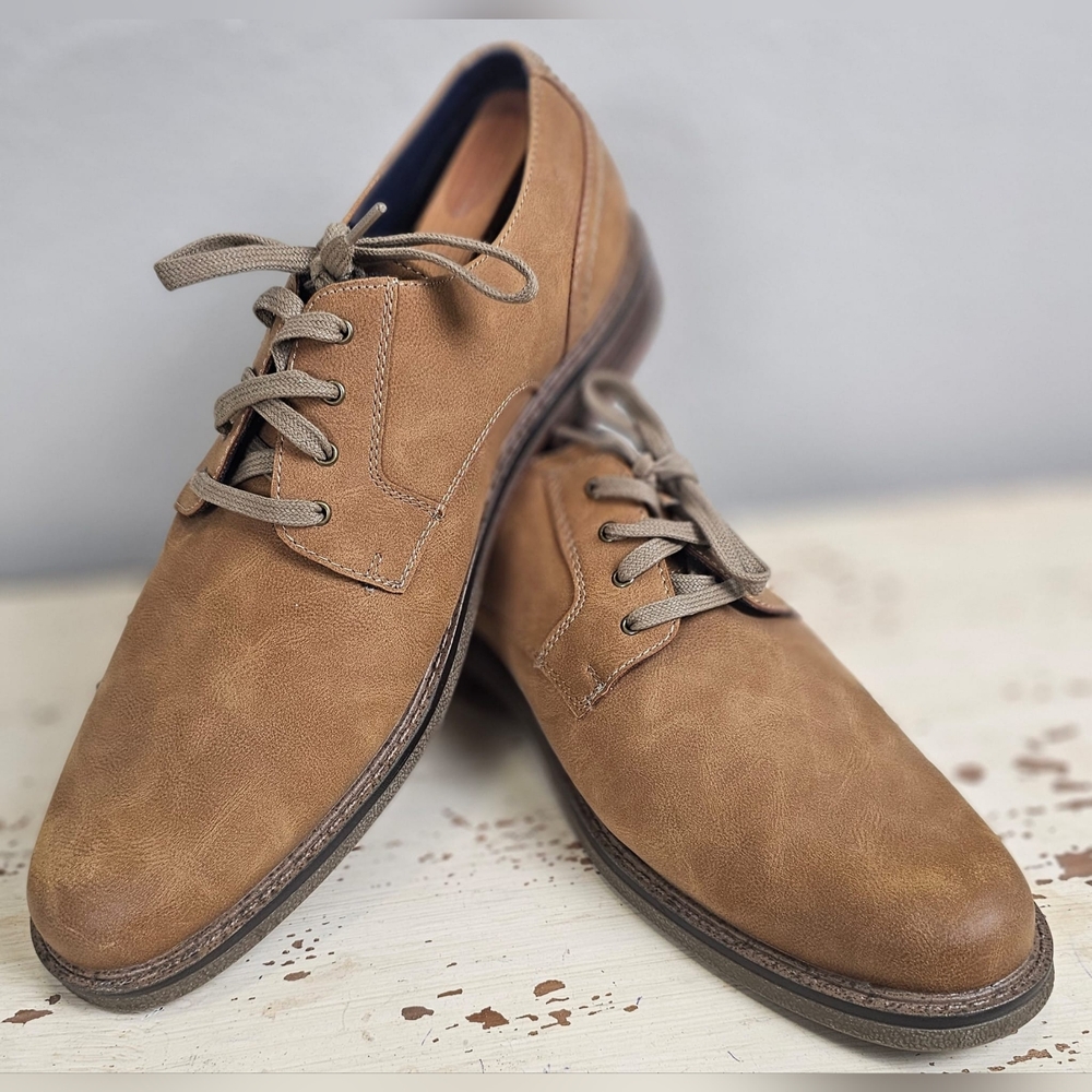 Dockers Brown Oxford Casual Lace-Up Dress Shoes Men's‎ 10M
